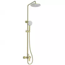 Colonne de douche mécanique Iris Or brossé - OZE Réf. IRIS500OB