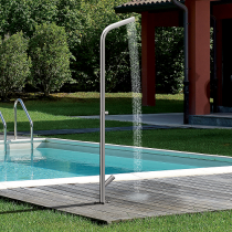 Colonne de douche piscine temporisée Inox - Cristina Ondyna Réf. WX71528