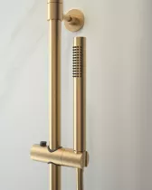 Colonne de douche thermostatique Aquadiva Or brossé - KINEDO Réf. CD368