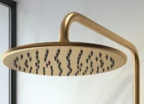 Colonne de douche thermostatique Aquadiva Or brossé - KINEDO Réf. CD368