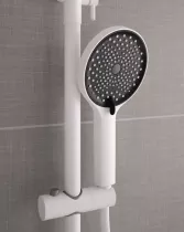 Colonne de douche thermostatique Aquanova Blanc mat - KINEDO Réf. CD366