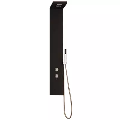 Colonne de douche thermostatique Aquastyle Noir - KINEDO R�f. CD313