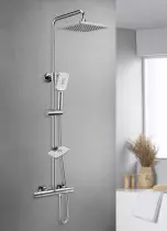 Colonne de douche thermostatique Chromé - OZE Réf. Y800