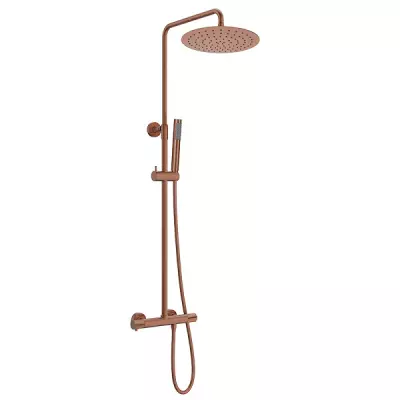 Colonne de douche thermostatique Drakar Cuivre bross� - O\'DESIGN R�f. DRAK800CB-CB