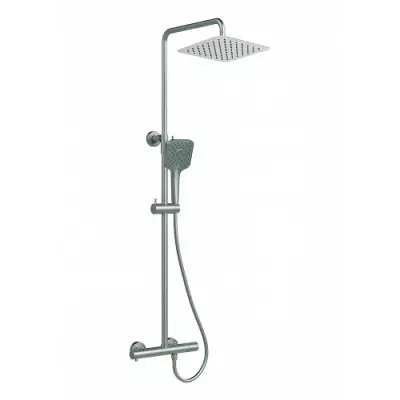 Colonne de douche thermostatique FIGARO Nickel bross� - O\'DESIGN R�f. FIG800NB