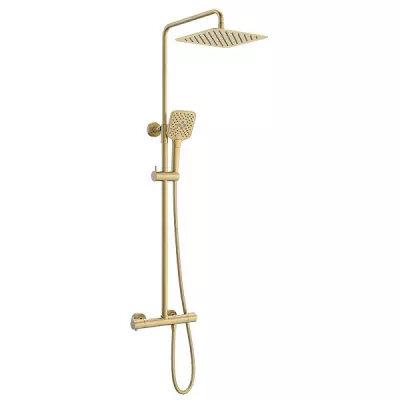 Colonne de douche thermostatique Figaro Or bross� - O\'DESIGN R�f. FIG800OB