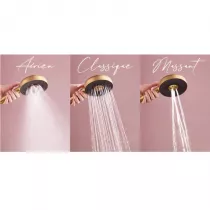 Colonne de douche thermostatique Grands Boulevards 3 fonctions avec tablette Noir mat - JACOB DELAFON R&eacute;f. E36549-9-BL