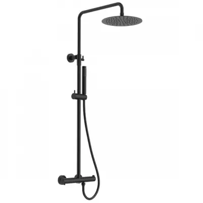 Colonne de douche thermostatique Hana� Noir mat - O\'DESIGN R�f. HAN800NM