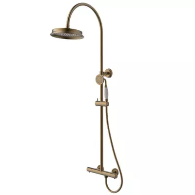 Colonne de douche thermostatique Icare Cuivr� bross� - O\'DESIGN R�f. ICA800CB
