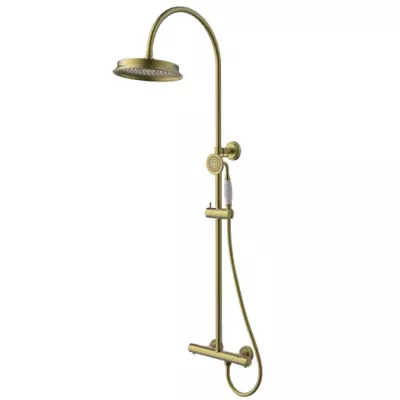 Colonne de douche thermostatique Icare Or bross� - O\'DESIGN R�f. ICA800OB