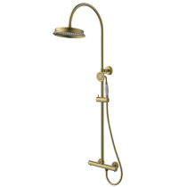 Colonne de douche thermostatique Icare Or brossé - O\'DESIGN Réf. ICA800OB