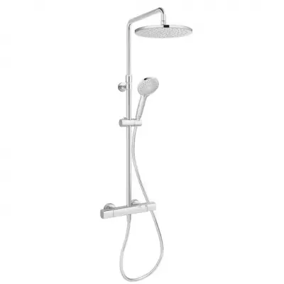 Colonne de douche thermostatique July+ Chrom� - JACOB DELAFON R�f. E35678-9-CP