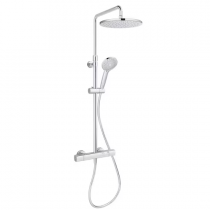 Colonne de douche thermostatique July+ Chromé - JACOB DELAFON Réf. E35678-9-CP