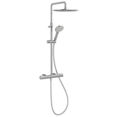 Colonne de douche thermostatique M�tro Chrom� - JACOB DELAFON R�f. E26588-CP