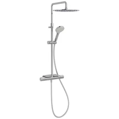 Colonne de douche thermostatique M�tro Chrom� - JACOB DELAFON R�f. E26589-CP