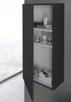 Colonne Fuji 40x90cm Smoke poudré - O\'DESIGN Réf. FUJIC900S