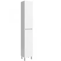 Colonne Infinity 30x181cm 2 portes Blanc satin&eacute; - SALGAR R&eacute;f. 112581