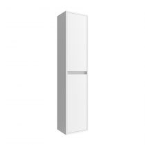 Colonne NOJA L.30cm H.140cm 2 portes Blanc satiné - SALGAR Réf. 104361