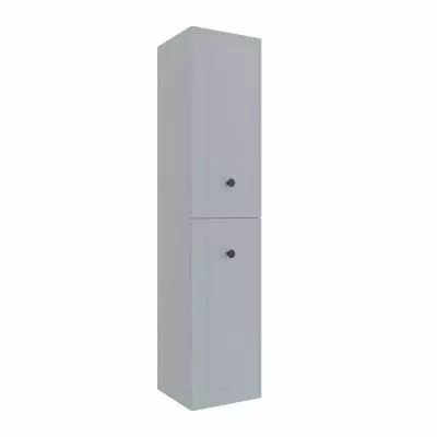 Colonne Renoir 35x160cm 2 portes Blue fog mat - Poign�es � personnaliser - SALGAR R�f. 91323