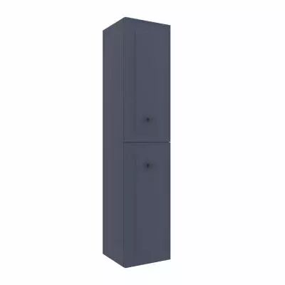 Colonne Renoir 35x160cm 2 portes Night blue mat - Poign�es � personnaliser - SALGAR R�f. 91320