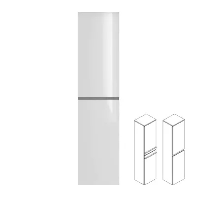 Colonne Rivoli 50x186cm 2 portes - DECOTEC