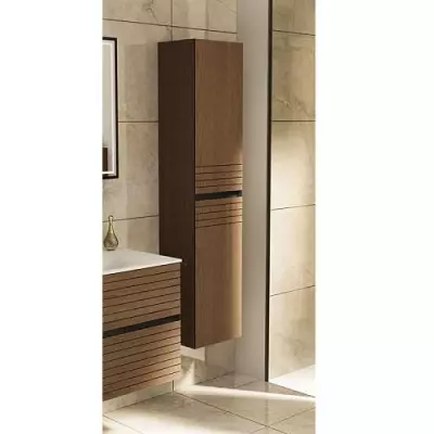 Colonne Signature 36cm H.160 cm 2 portes / Placage ch�ne  - DECOTEC  R�f. 1823371 / 1823381