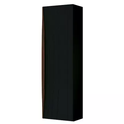 Colonne suspendue Dahlia 35x120cm Noir mat - O\'DESIGN R�f. DAHLIA-C1200NM