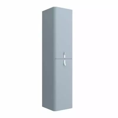 Colonne Uniiq 35x150cm 2 portes Blue Fog mat - Poign�es � personnaliser - SALGAR R�f. 83091
