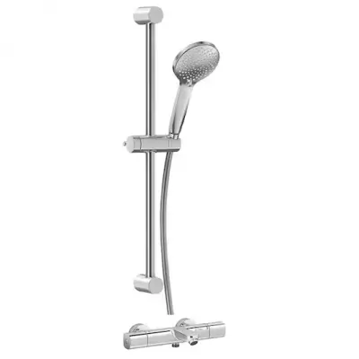 Combin� thermostatique bain-douche July Chrom� - JACOB DELAFON R�f. E35683-9-CP