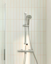 Combiné thermostatique douche July+ Chromé - JACOB DELAFON Réf. E35682-9-CP