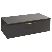 Commode Odeon Rive Gauche 100cm 1 tiroir Laque - JACOB DELAFON Réf. EB2539-Rx-TL