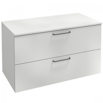 Commode Odeon Rive Gauche 100cm 2 tiroirs Laque - JACOB DELAFON Réf. EB2549-Rx-TL