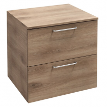 Commode Odeon Rive Gauche 60cm 2 tiroirs Melaminé - JACOB DELAFON Réf. EB2547-RX-MM