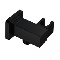 Connecteur support douchette Noir mat - O\'DESIGN Réf. COMUR-NM