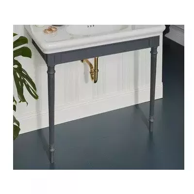 Console Cl�o 1889 90cm Laque soft Gris intense (vasque en option) - Jacob Delafon R�f. EB727-MWB