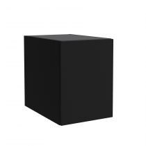 Coquette ALLIANCE 30x40.5cm 1 porte Black velvet - SALGAR Réf. 103155