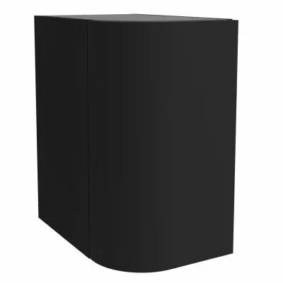 Coquette arrondie ALLIANCE 30cm r�versible 1 porte Black velvet - SALGAR R�f. 97027