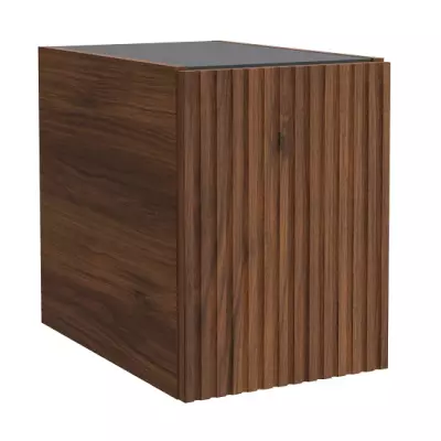 Coquette BIBA 30x40.5cm 1 porte Noyer maya - SALGAR R�f. 113814