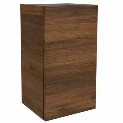 Coquette faible profondeur ALLIANCE 30cm 1 porte r�versible Noyer maya - SALGAR R�f. 102824