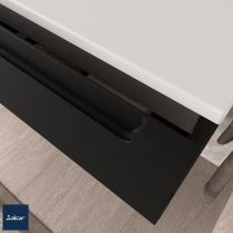 Coquette MONTERREY 100cm 1 tiroir Black velvet - SALGAR Réf. 96442