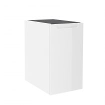 Coquette MONTERREY 30cm 1 porte droite Blanc brillant - SALGAR Réf. 96548