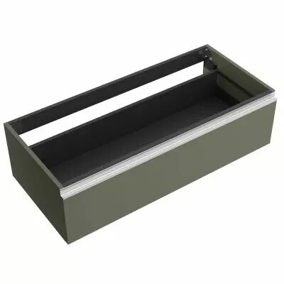 Coquette SPIRIT 100cm 1 tiroir Green forest (vasque et poign�e en option) - SALGAR R�f. 103440
