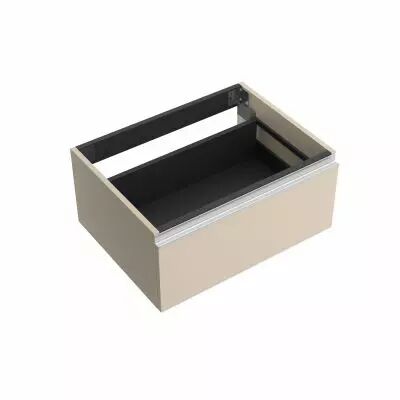 Coquette SPIRIT 80cm 1 tiroir Macchiato (vasque et poign�e en option) - SALGAR R�f. 103422