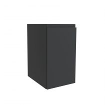 Coquette suspendue MAM 300 Black velvet 1 porte droite et fermeture amortie 300x540x404mm - SALGAR Réf. 91034