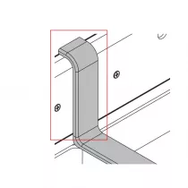 Couvre-joint pour dossier Duo - Jacob Delafon R&eacute;f. EN293-00