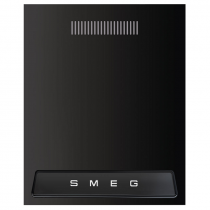 Crédence murale 60cm émaillé Noir pour TR62 - SMEG Réf. KIT1TR6N