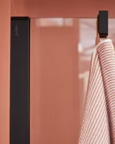 Crochet porte-serviette Noir Mat - JACOB DELAFON R&eacute;f. E22H001-BL