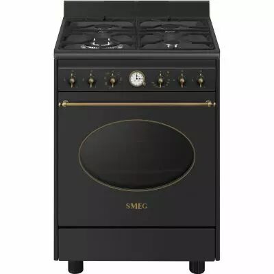 Cuisini�re \ Coloniale\  ? 60 cm ? 4 br�le - SMEG R�f. CO60GMAN2