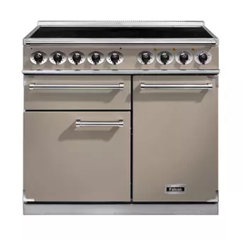 Cuisini�re 100cm Falcon 1000 Deluxe Fauve F1000DXEIFN/N-EU 3 fours �lectriques / 5 foyers induction