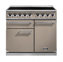 Cuisinière 100cm Falcon 1000 Deluxe Fauve F1000DXEIFN/N-EU 3 fours électriques / 5 foyers induction